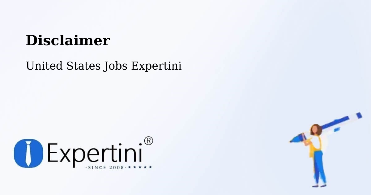 Disclaimer – Wautoma - United States Jobs Expertini